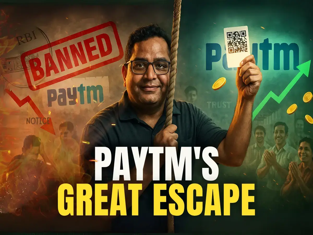 Paytm's Profit Turnaround: From RBI Crisis to Profitability Case Study