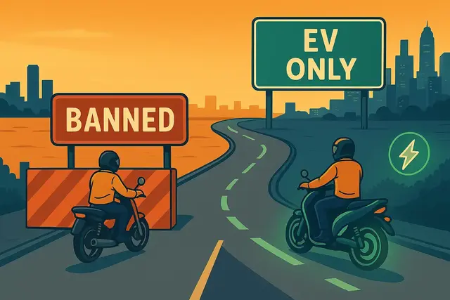 Bike Taxis Banned to Boom? Inside Maharashtra’s EV-Only Revolution