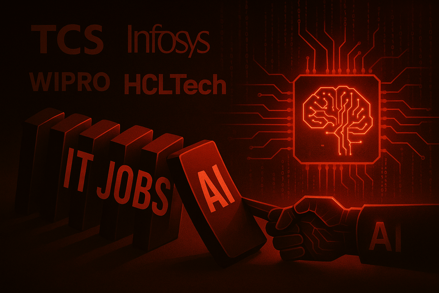 Indian IT's AI Crisis: The Secret Threat to TCS, Infosys, and a Million Tech Jobs